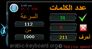 my tyoing speed